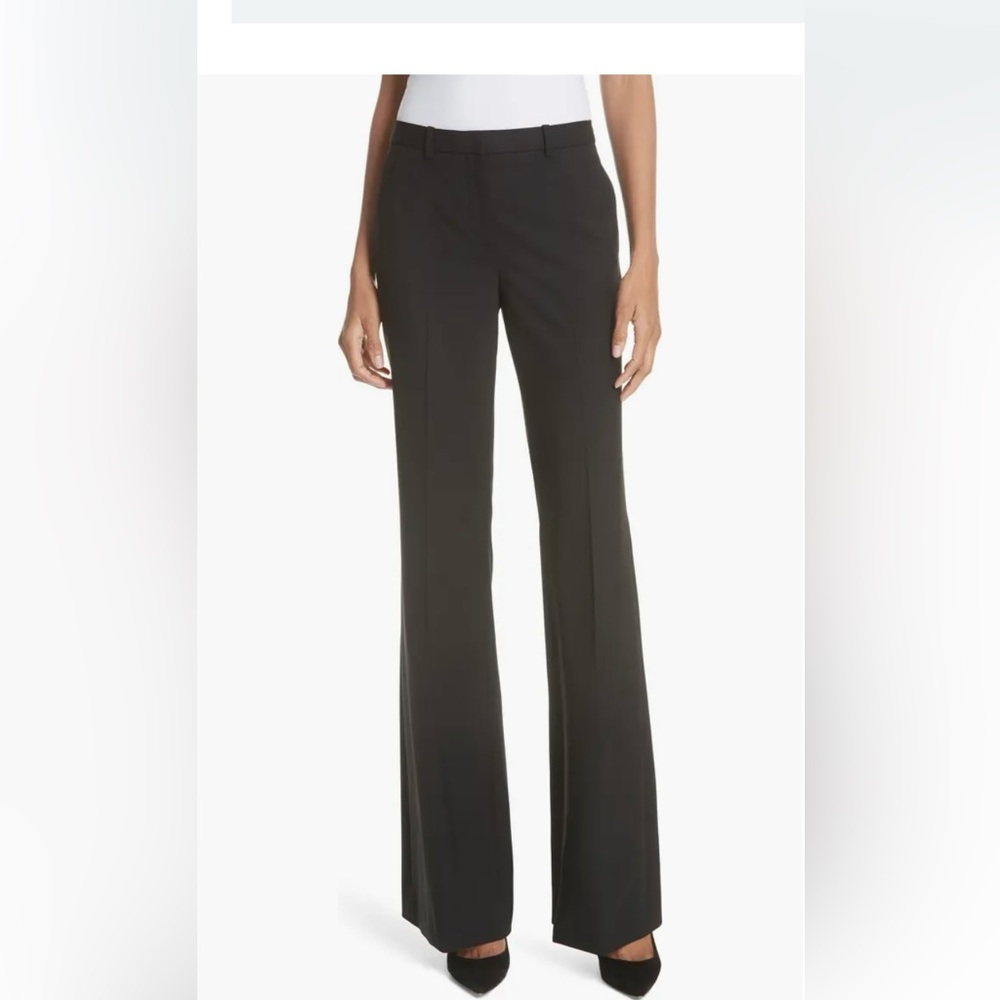 Theory Demitria 2 Stretch Good Wool Suit Pants